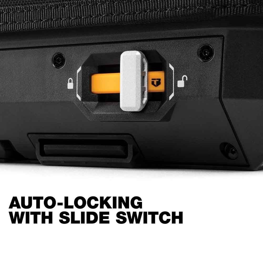 【数量限定】TOUGHBUILT（タフビルト）STACK TECH(スタックテック) 　ハーフツールトートバック, ブラック, TB-B1-S-80C