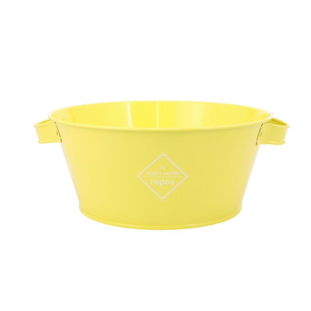 ピースポット　浅型７号, ブラック, 浅型7号