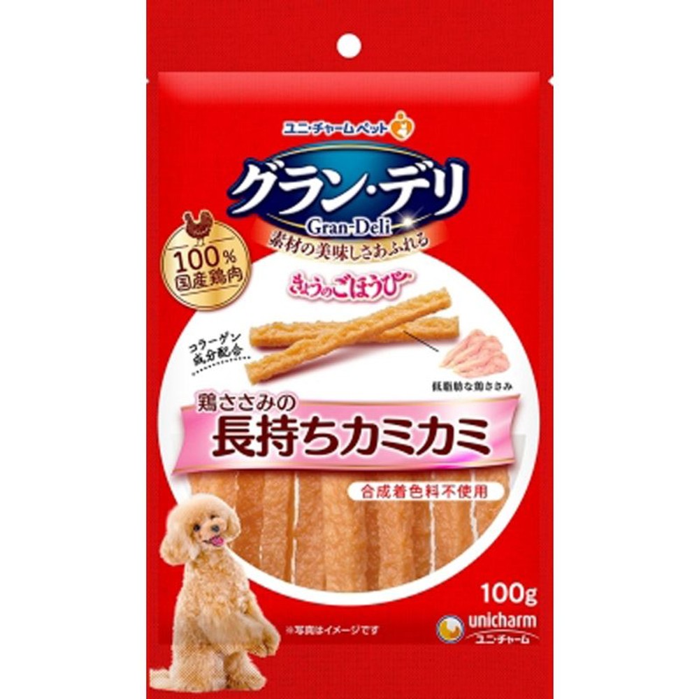 ユニチャーム きょうのごほうび カミカミささみ 100ｇ, カミカミささみ, 100g