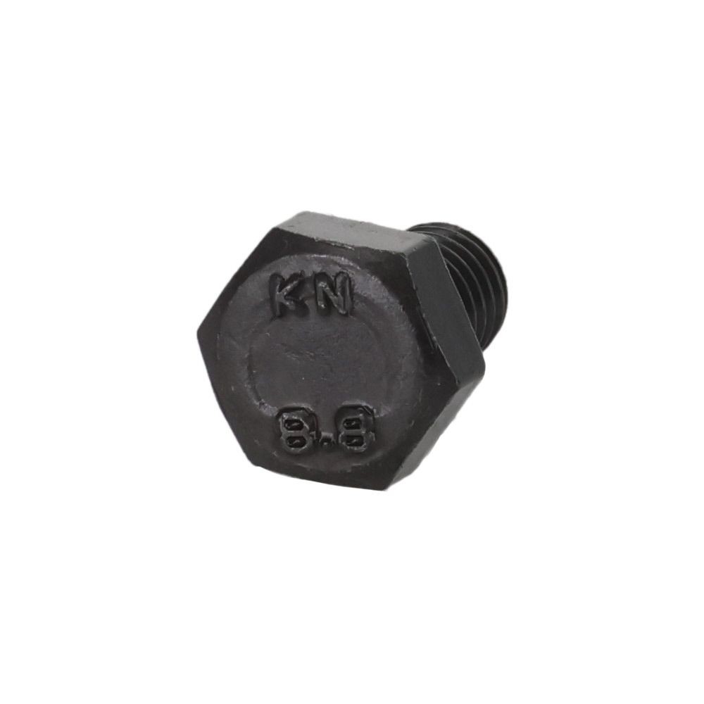 ８．８生地　六角ボルト　６&times;１０ｍｍ　５０入, 黒, 50個入り