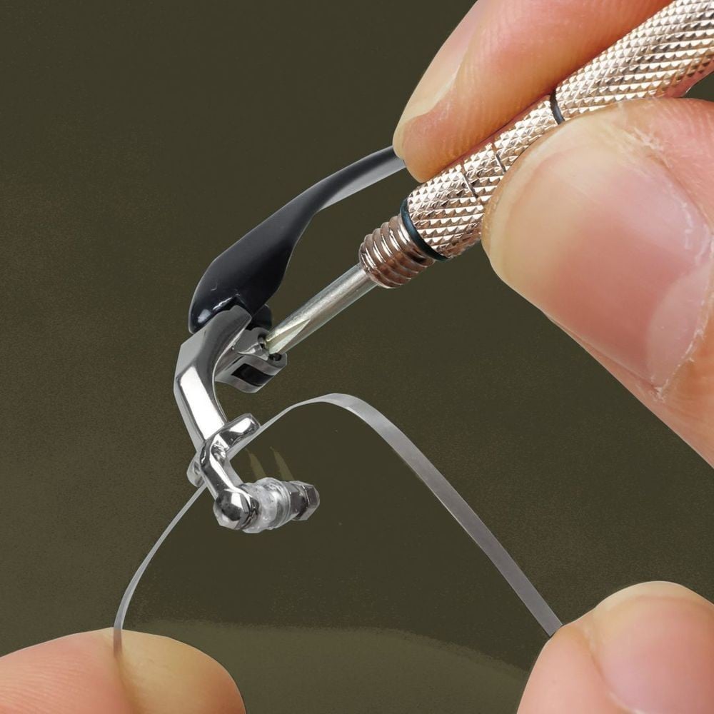 アネックスツール（ANEX） メガネ用　精密ドライバー　ー１．８　＋０　ナット回し　２．２〜２．５ｍｍ 79-N, 79-N, D82&times;W13&times;H13mm