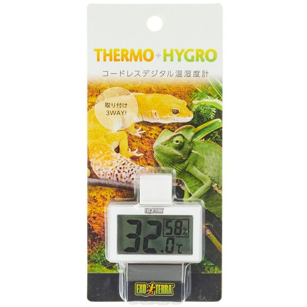 ジェックス　コードレスデジタル温湿度計, -, -