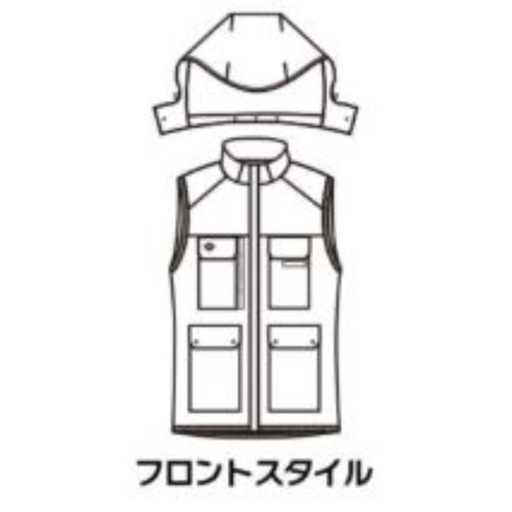 BURTLE AIRCRAFT バートル エアークラフト AC2034 ネイビー, ネイビー, Mサイズ