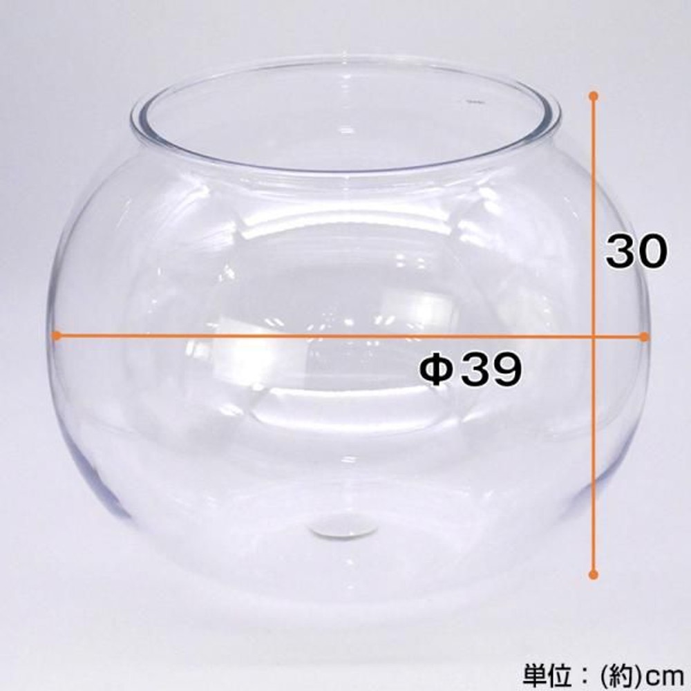 ポリカテラポット　約&Phi;39&times;高さ30ｃｍ, クリア, 約&Phi;39&times;高さ30ｃｍ