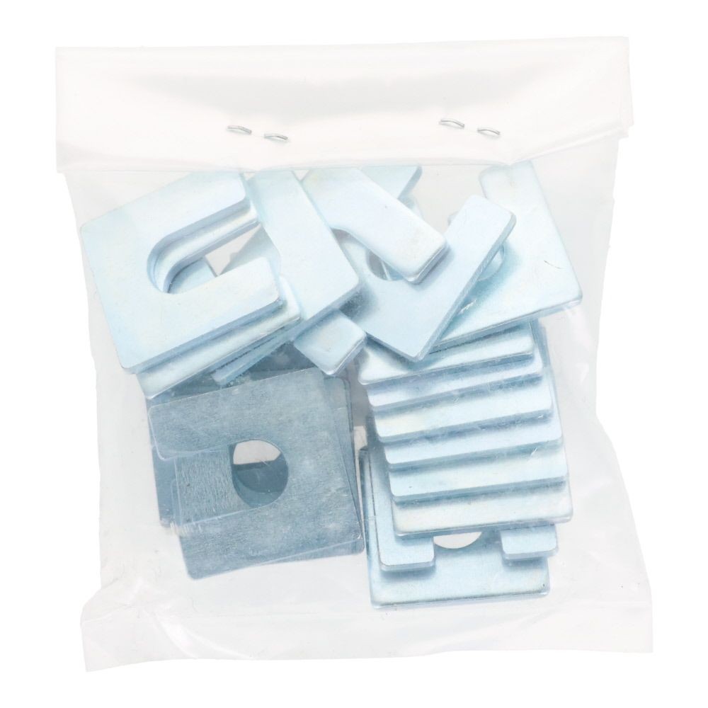 ＯＨＳＡＴＯ　ユニクロ　Ｕ字角座金　８&times;２６&times;２．３　２０個入, U字角ワッシャー, 8&times;26&times;2.3