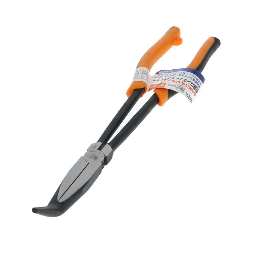 ウィザ WIZ'A　ロングノーズプライヤ　ＧＴＬＰ２７５Ｂ, オレンジ, 全長275mm