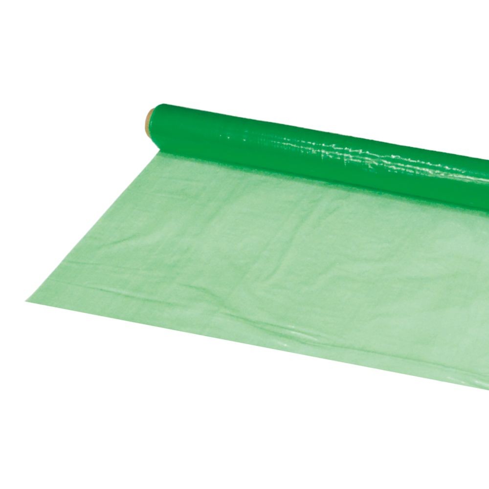 すべりにくい　床用養生シート　１０００ｍｍ&times;３０ｍ, グリーン, 1000mm&times;30m