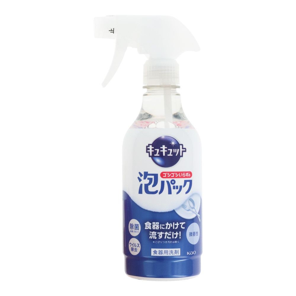 キュキュット　ゴシゴシいらずの泡パック　微香性　本体, 微香性, 430ml