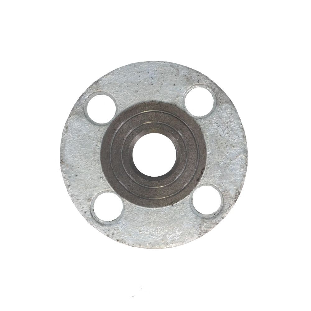 白ネジ込み式フランジ　２０ー１０Ｋ, シルバー, 20A