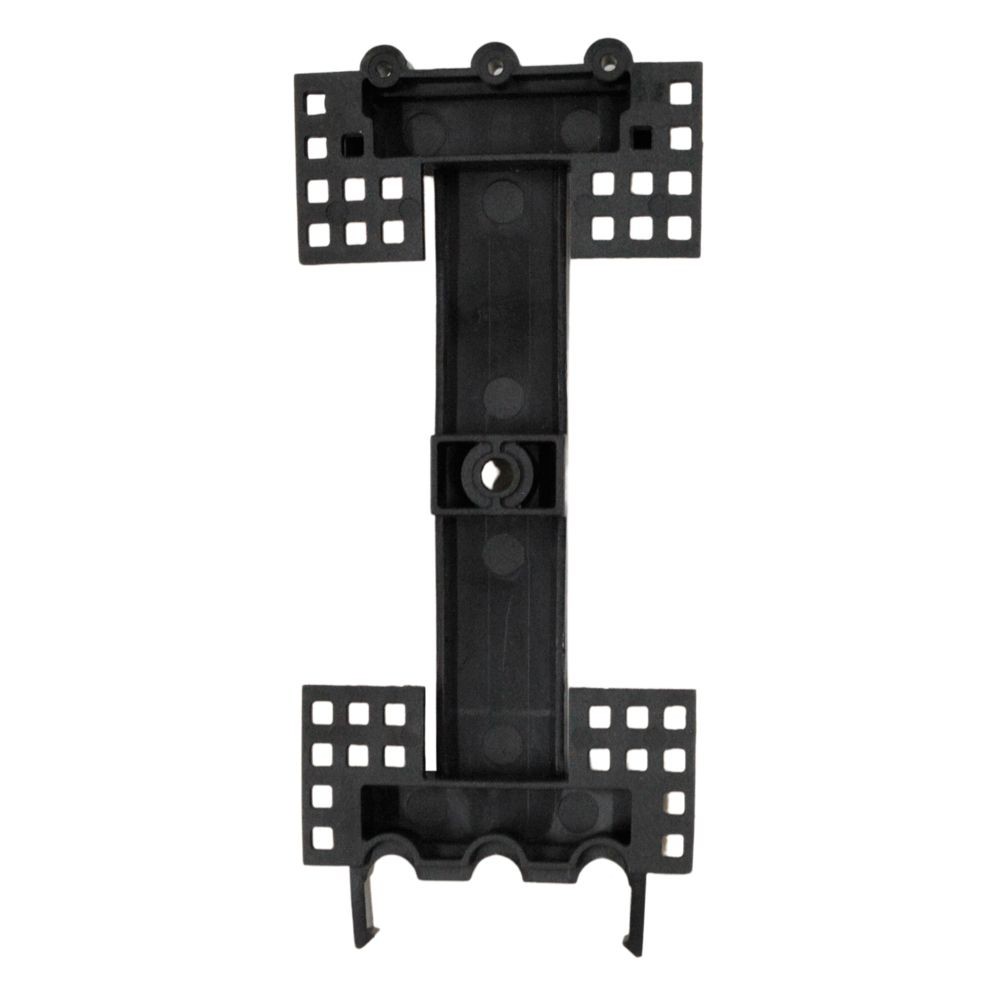 木粉樹脂デッキベランダ敷用ベース材１０入セット, 黒, ベース材 10個入