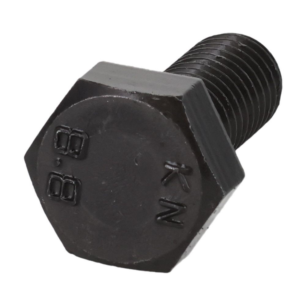 ８．８生地　六角ボルト　１０&times;２５ｍｍ　２０入, 黒, 20個入り