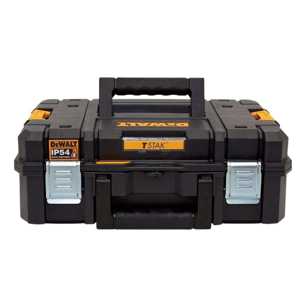 DEWALT/デウォルト システムツールボックス ティースタックスモールボックス, 黒/黄, DWST83345-1