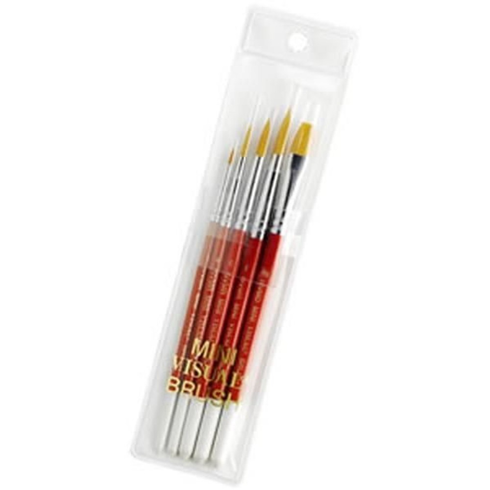 ヴァンゴッホ ミニビジュアル筆5本セット  (WVM-5セツト 410537) ターレンス, ミニビジュアル筆5本セット, 5本セット