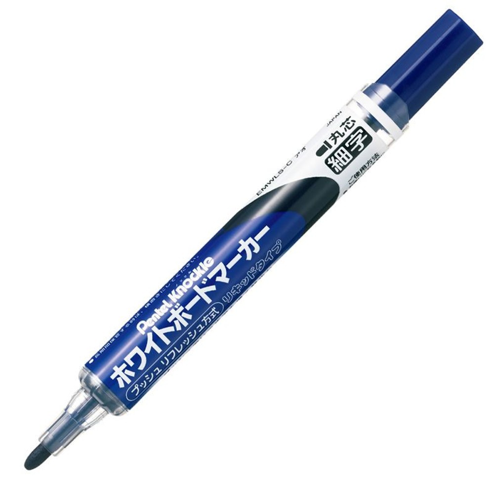 ぺんてる　ノックル　細字, 黒, 細字