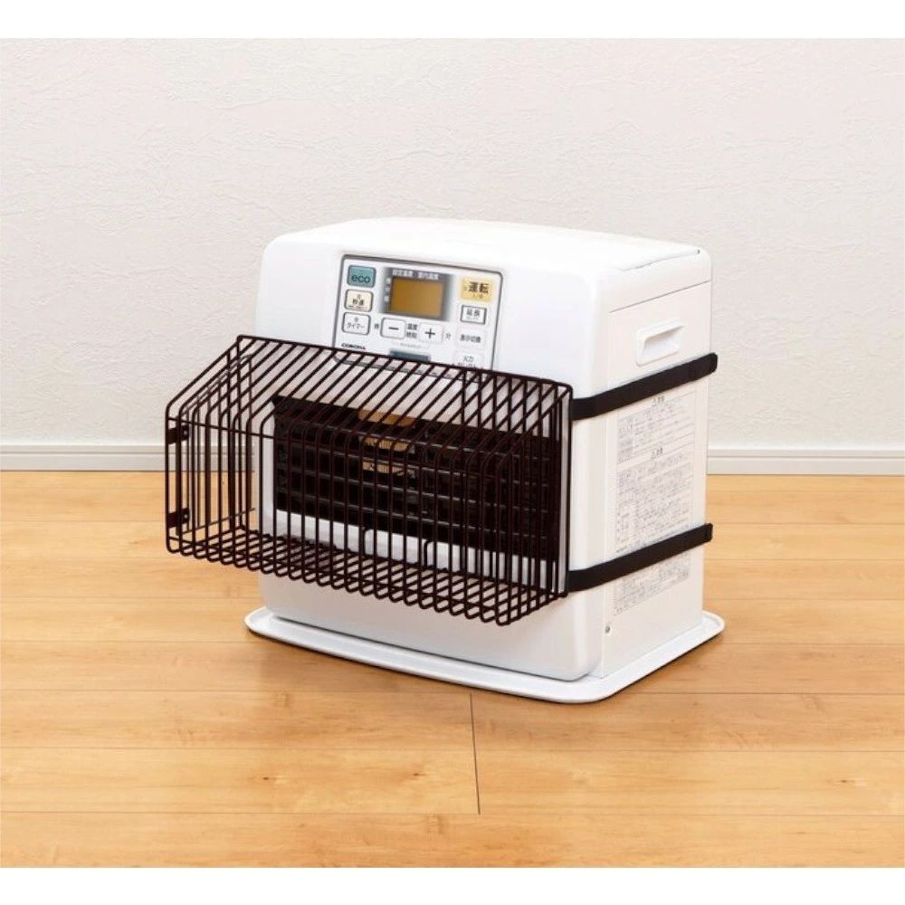 グリーンライフ 吹き出し口ガード FG-49SB ファンヒーターガード, グレー, 幅400mm×奥行192mm×高さ200mm