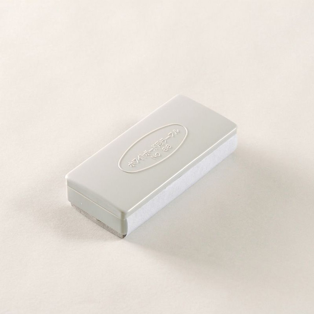 馬印　マーカーボード用ラーフル, ホワイト, 110×52mm