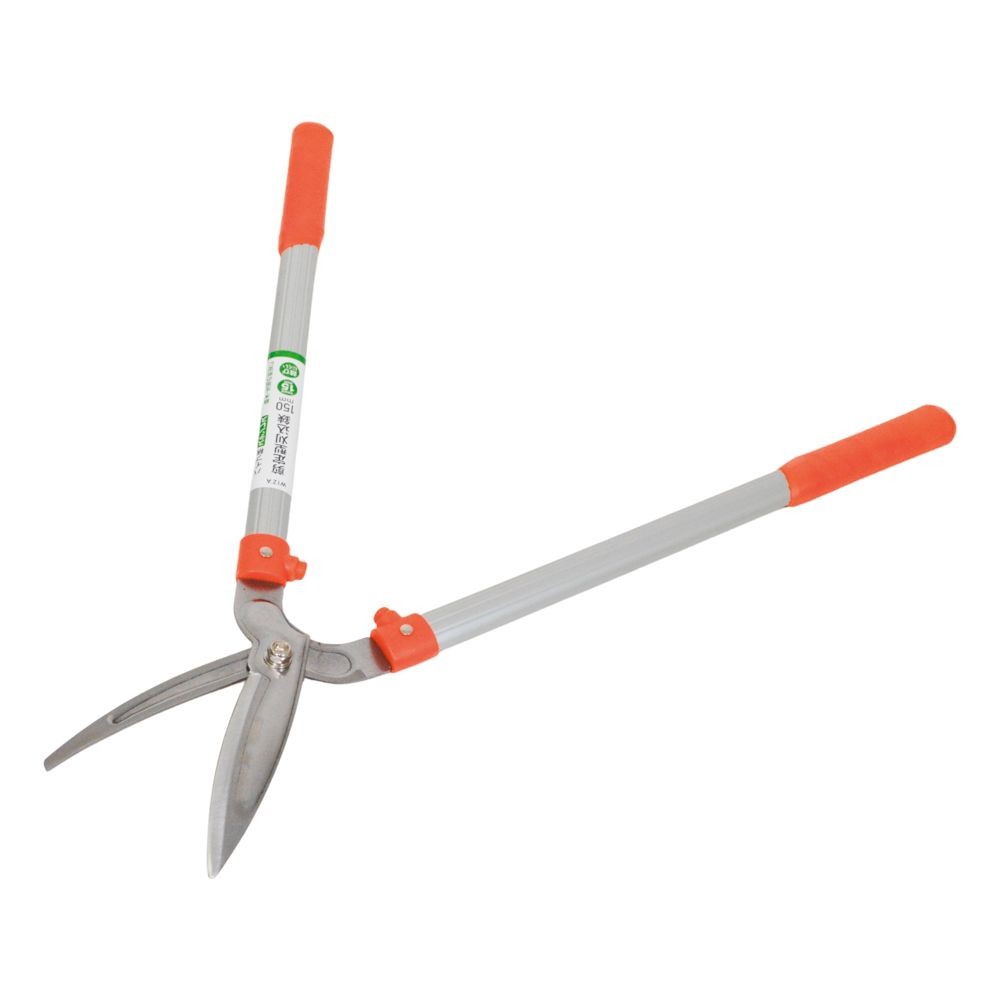 ＷＩＺＡ　アルミ柄ステンレス剪定型刈込鋏　150ｍｍ, シルバー, 150mm