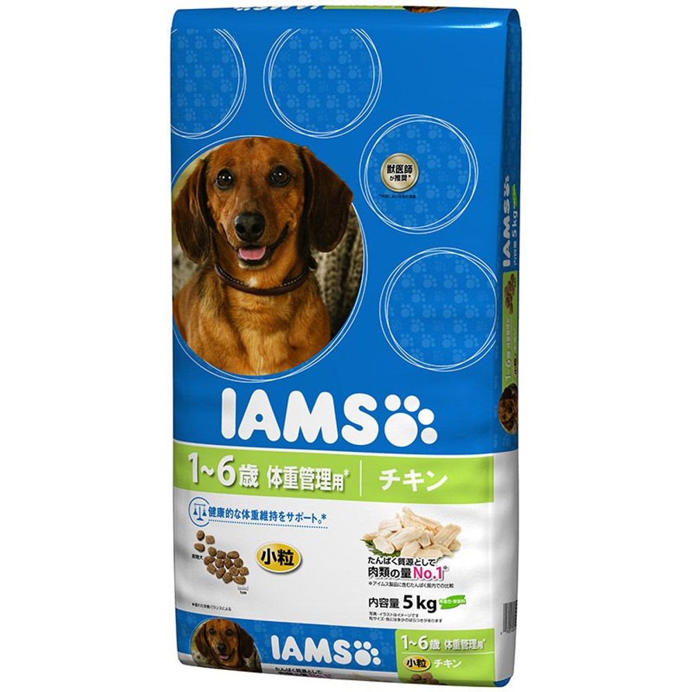 アイムス体重管理用チキン小粒　5ｋｇ, チキン小粒, 5.0kg