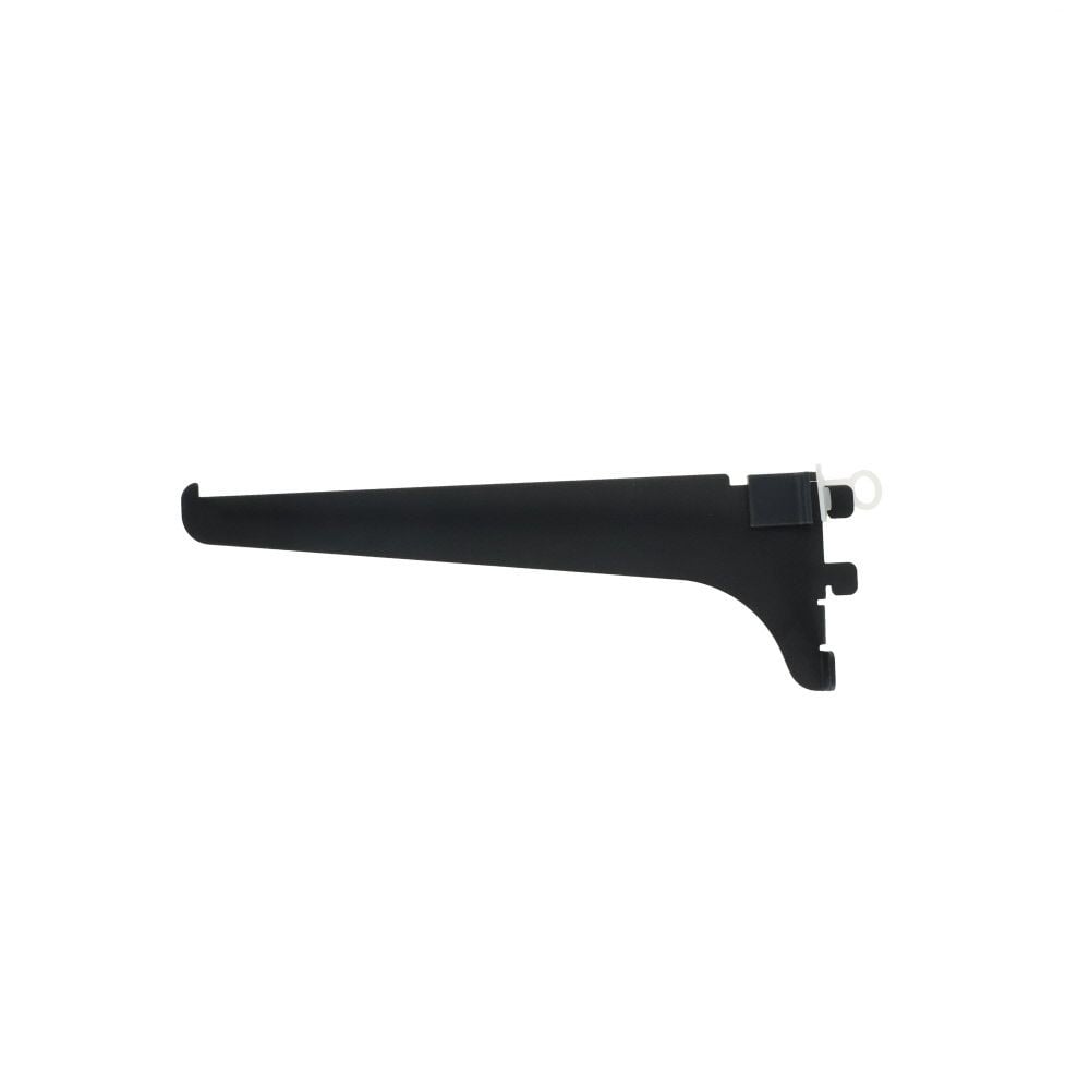 ＷＡＫＩ　ピラシェル　棚受　２００ｍｍ　黒, ブラック, 1個入り