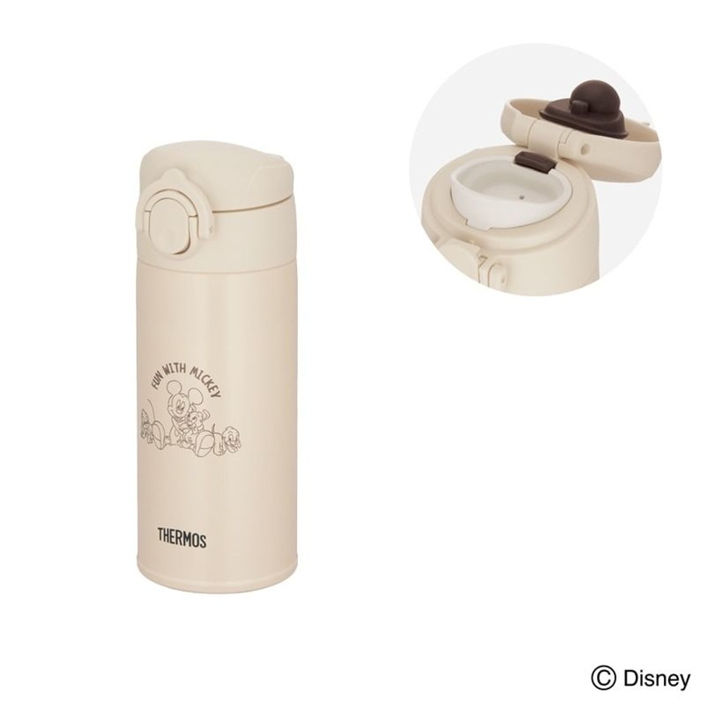 サーモス　調乳用ステンレスボトル　ＪＰＡー３５０ＤＳ　ＢＥ, ベージュ, 350ml