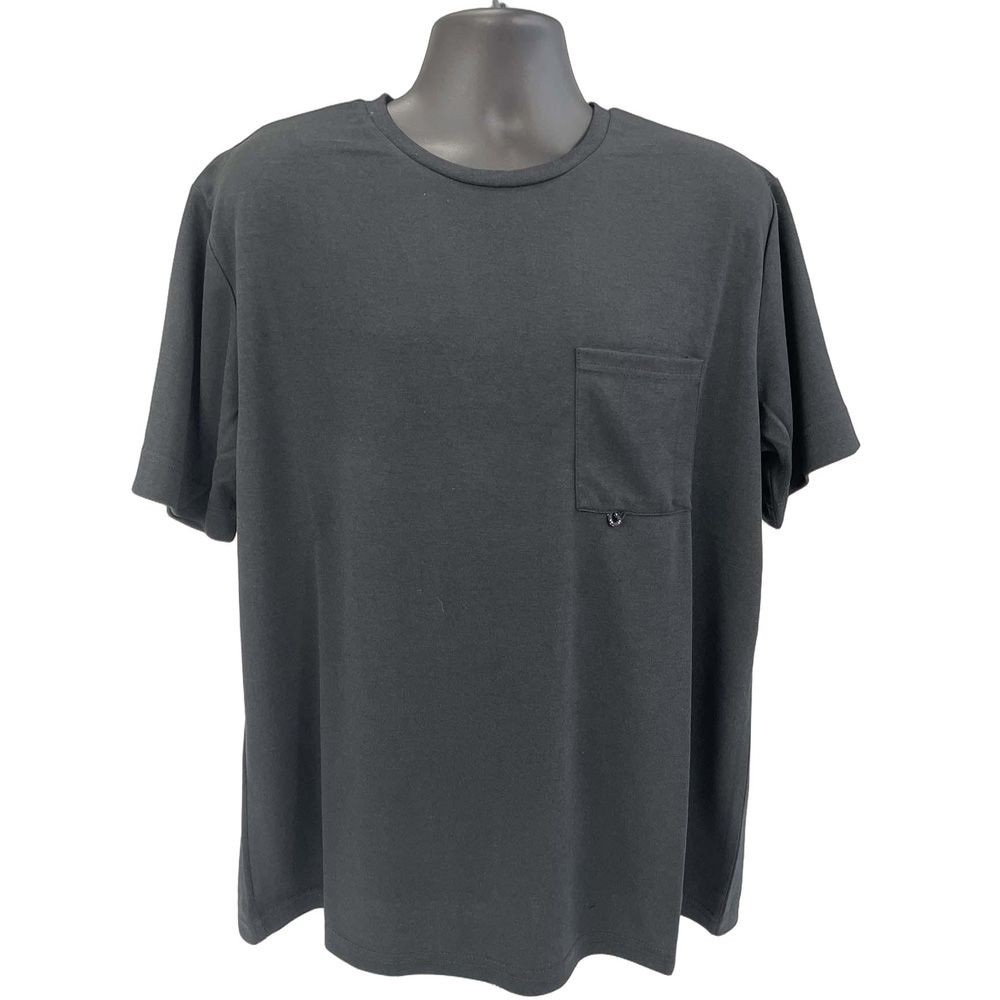 ウイザ WIZ'A シワになりにくいポケットＴシャツ　ブラック, ブラック, Mサイズ