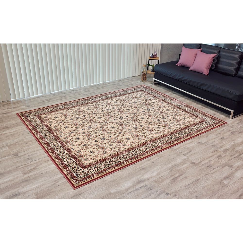 防炎・洗える・抗菌防臭・床暖房対応 国産モケットラグ ANT 240&times;330cm ワイン, ワイン, 240&times;330cm