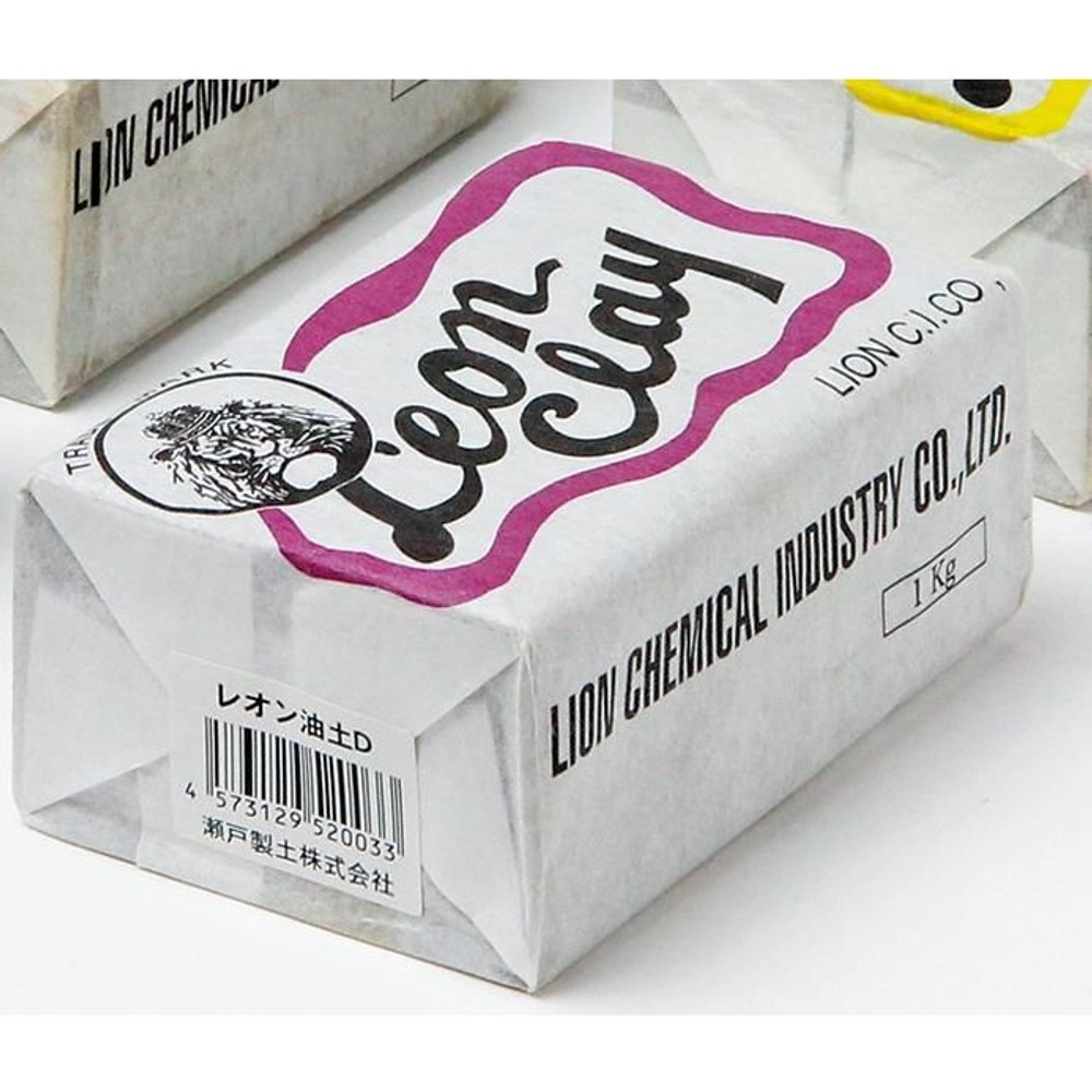 レオン油土 D 高硬度 1kg(紫) 瀬戸製土 (231-528)