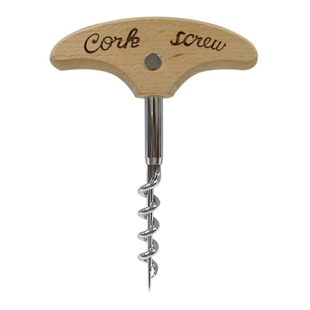 ハニーコック 木柄コルク抜き HC0523, 木柄, HC0523