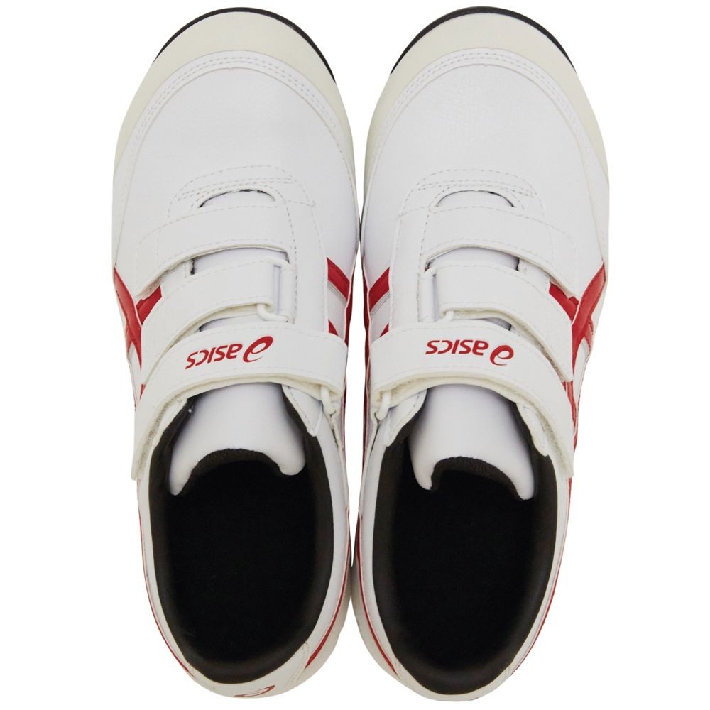 アシックス（ASICS） ウィンジョブCP301 ホワイト&times;クラシックレッド, ホワイト&times;クラシックレッド, 25.5cm