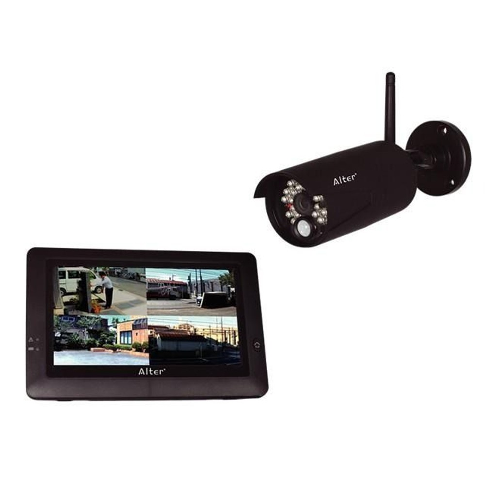 ハイビジョン無線カメラ＆モニターセット キャロットシステムズ AT-8801, ブラック, AT-8801