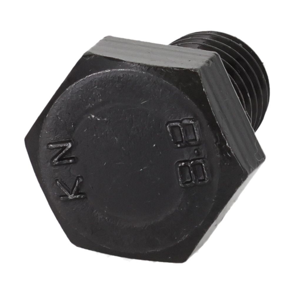 ８．８生地　六角ボルト　１２&times;２０ｍｍ　２０入, 黒, 20個入り