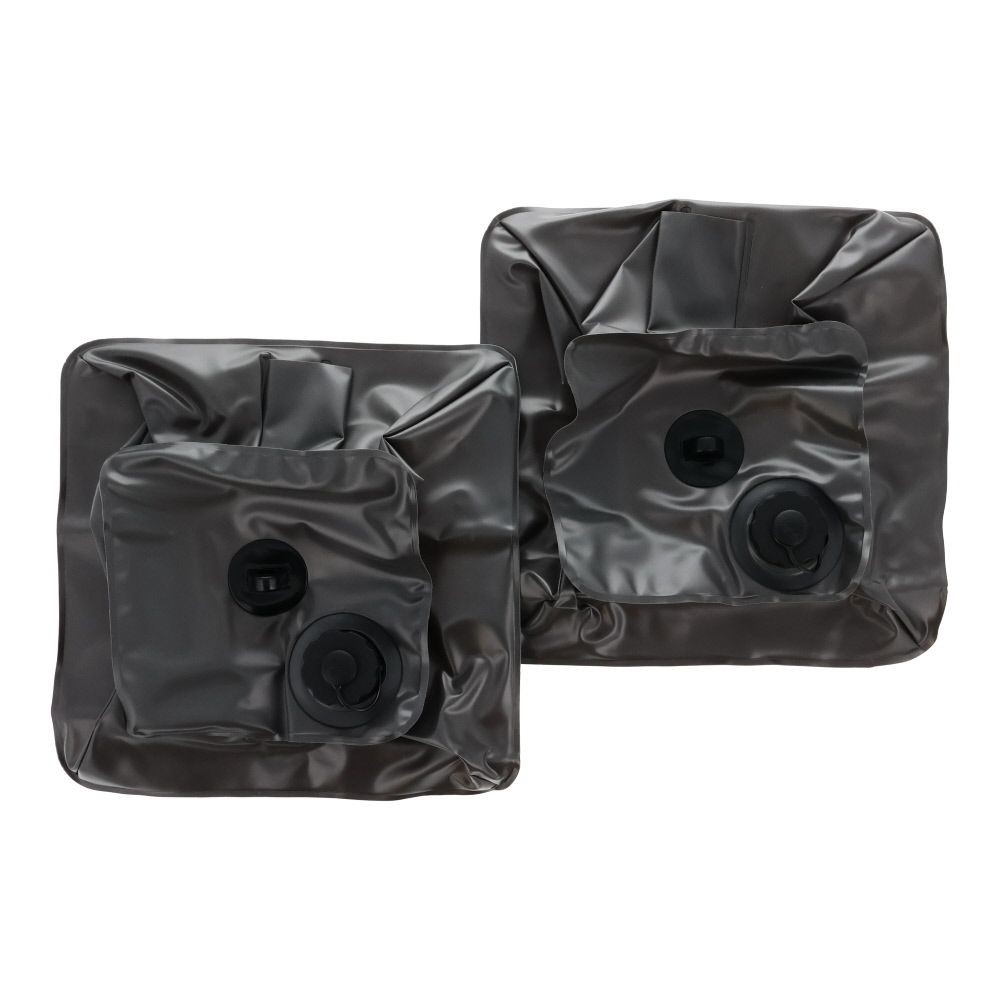 シェード固定注水ウエイト2個組, ブラック, 5kg/個