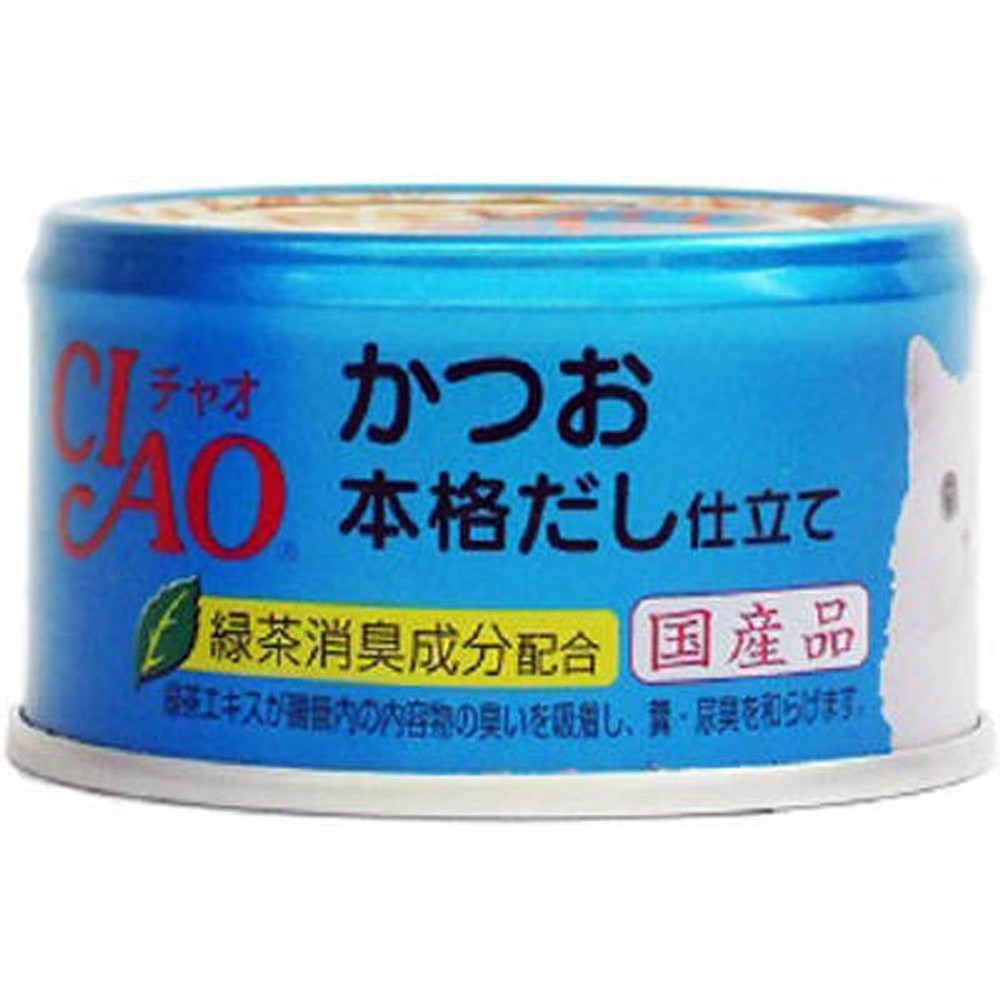 チャオ　かつお　本格だし仕立て　85ｇ, かつお, 85g