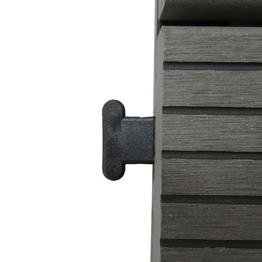 ジョイント式人工樹脂パネル　グレー, グレー, 1枚