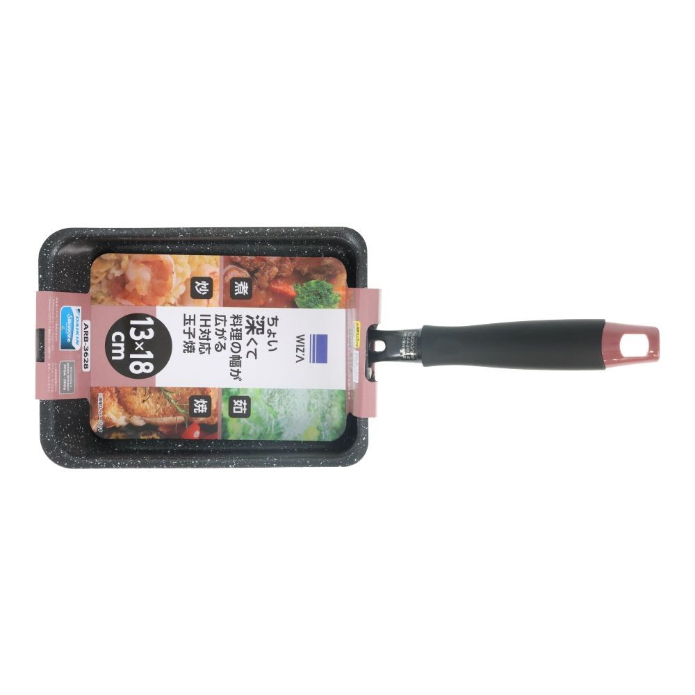 ウィザ WIZ'A　ちょい深くて料理の幅が広がるＩＨ玉子焼, ピンク, 玉子焼