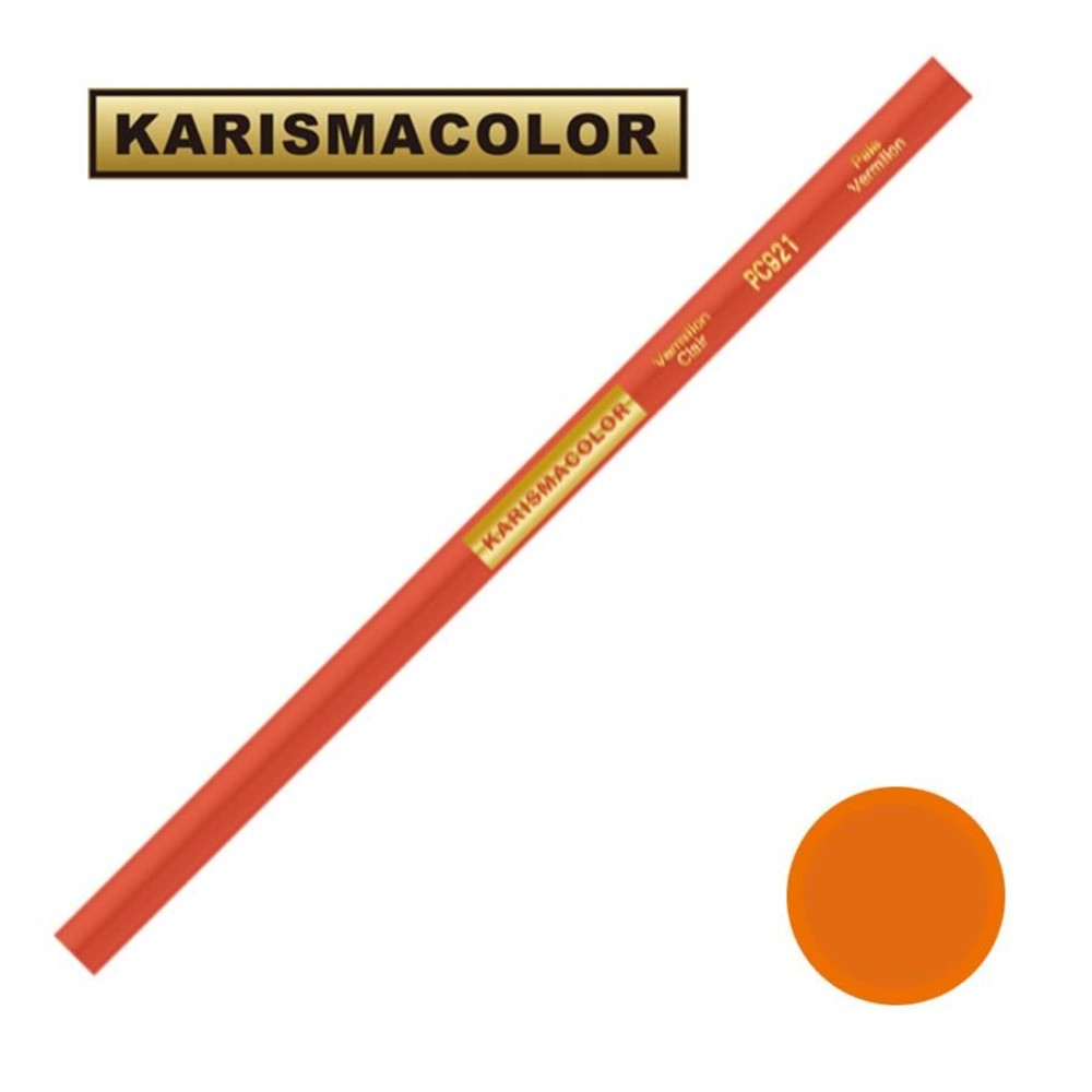 サンフォード カリスマカラー 色鉛筆 PC921 Pale Vermilion ペールバーミリオン (SANFORD KARISMA COLOR), PC921 Pale Vermi, サンフォードカリスマカラー色鉛筆