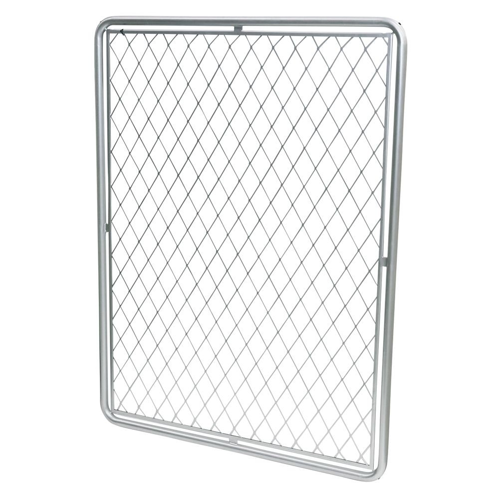 カスタムフェンス シルバー 幅９０ｃｍ×２５．４Φ, シルバー(90), 90cm