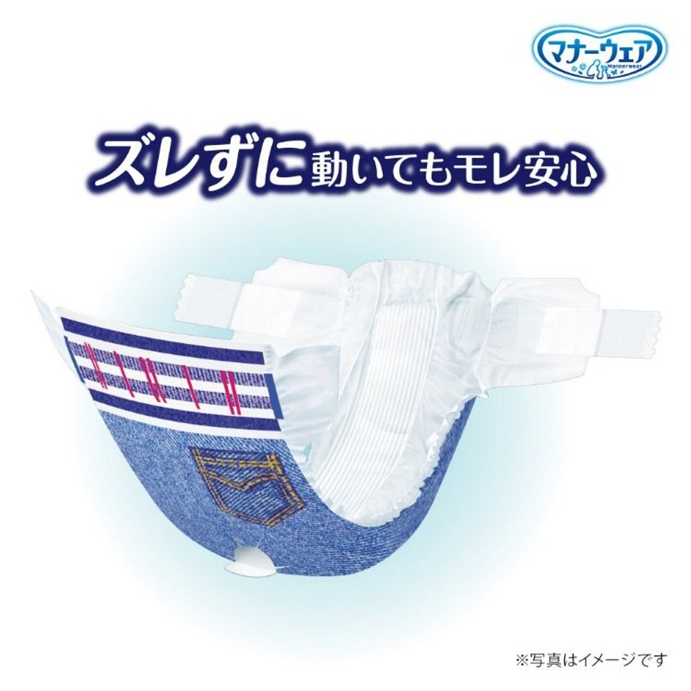 ユニチャーム　マナーウェアねこ用　ＳＳ　40枚, 猫用おむつ, SSサイズ 40枚
