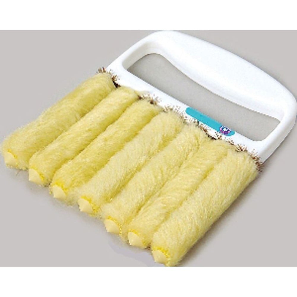 山崎コンドルブラインド洗浄用　ブラシ, イエロー, 1個入り