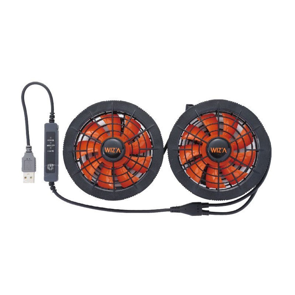 ウイザWIZ'A PREMIUM POWER UP 超大風量 衣料用ファン