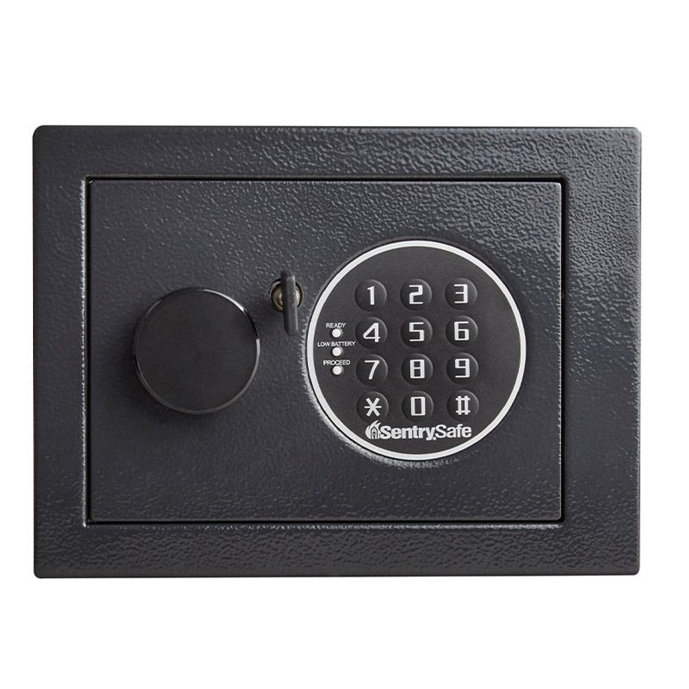 セントリー テンキー式 パーソナルセキュリティ保管庫 X014E, ブラック, X014E