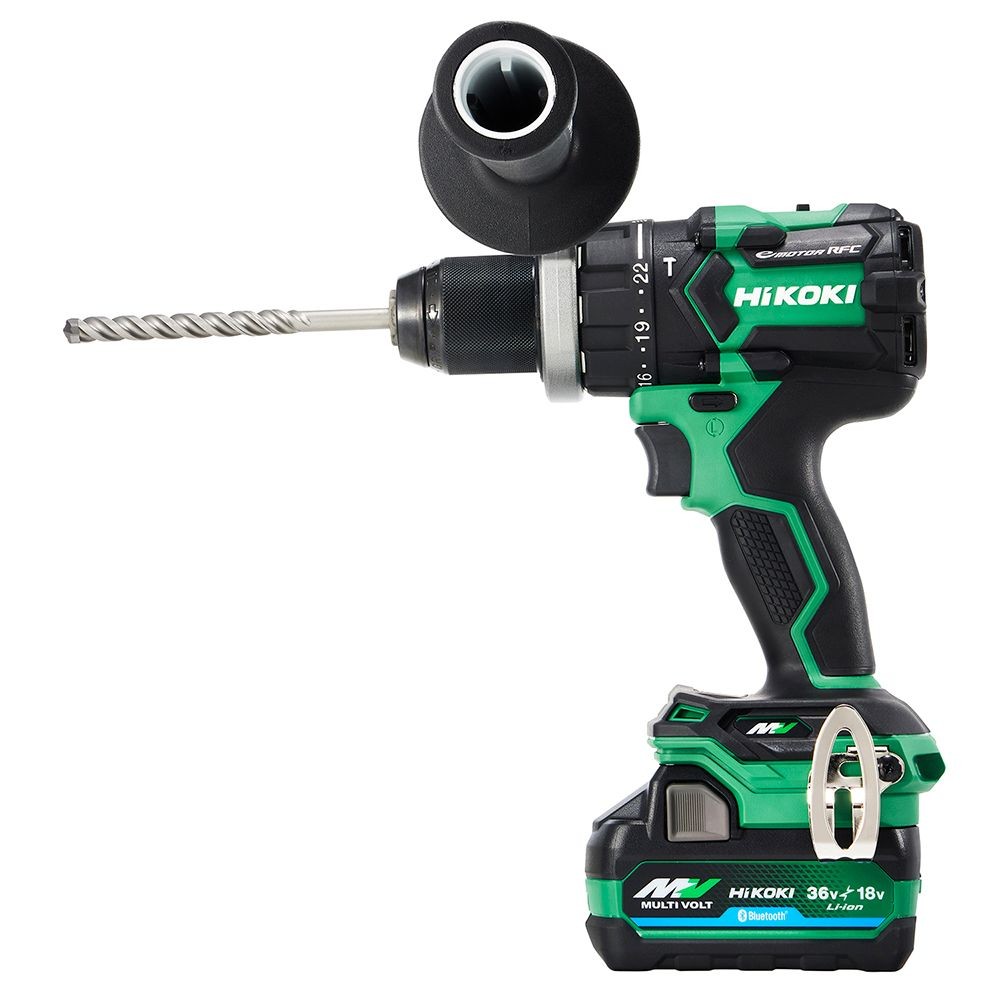 ハイコーキ　HIKOKI ３６Ｖ振動ドリル（蓄電池２個、充電器付き、垂直スタンド付き） DV36DC (2XPSZ), グリーン, DV36DC (2XPSZ)