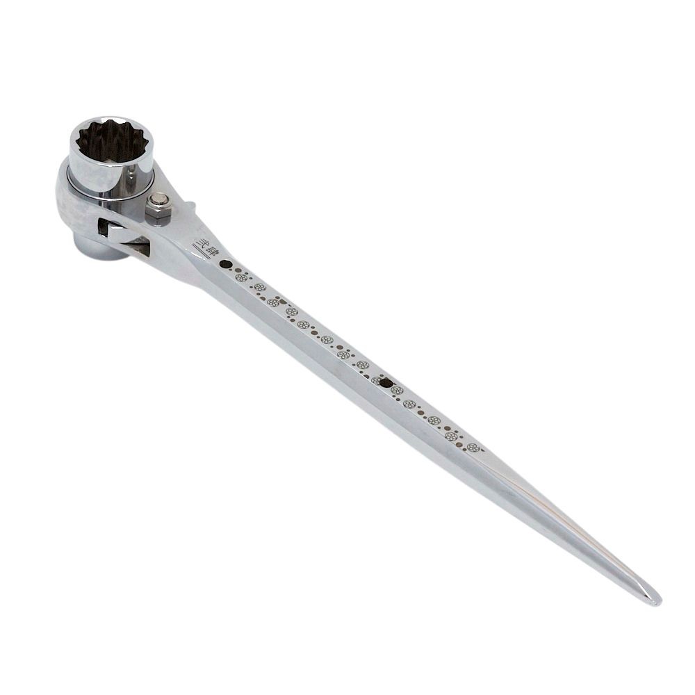 MUSTTOOL ラチェットレンチ ストレートシノ付 RW-1924SD, -, -
