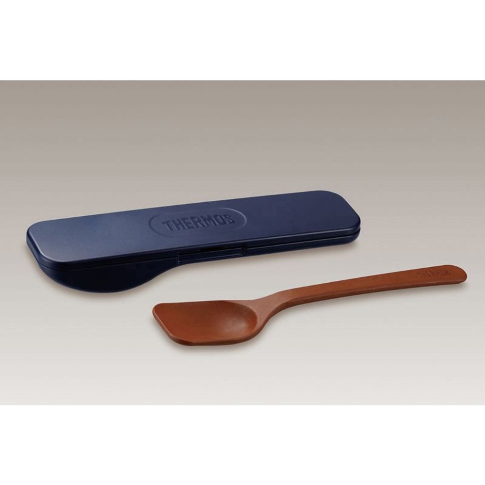 サーモス　フードコンテナースプーン　ＡＰＣー160, ネイビー, 16cm