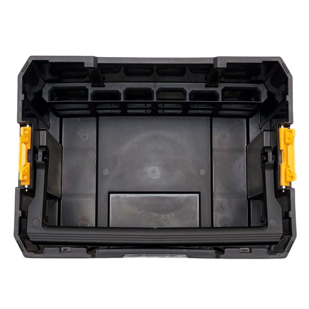 DEWALT/デウォルト システムツールボックス TSTAK ティースタックミルクボックス DWST17809, 黒/黄, DWST17809