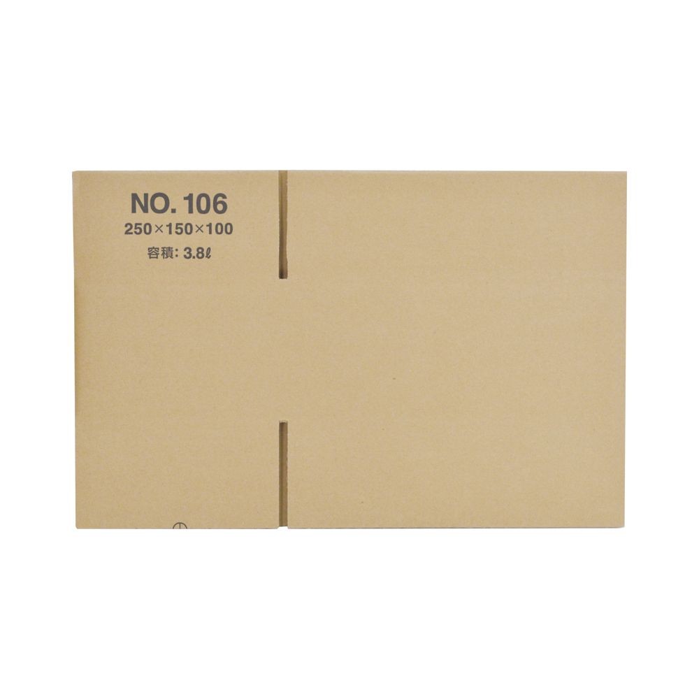 １０６　ダンボール　２５０&times;１５０&times;１００, -, 60サイズ