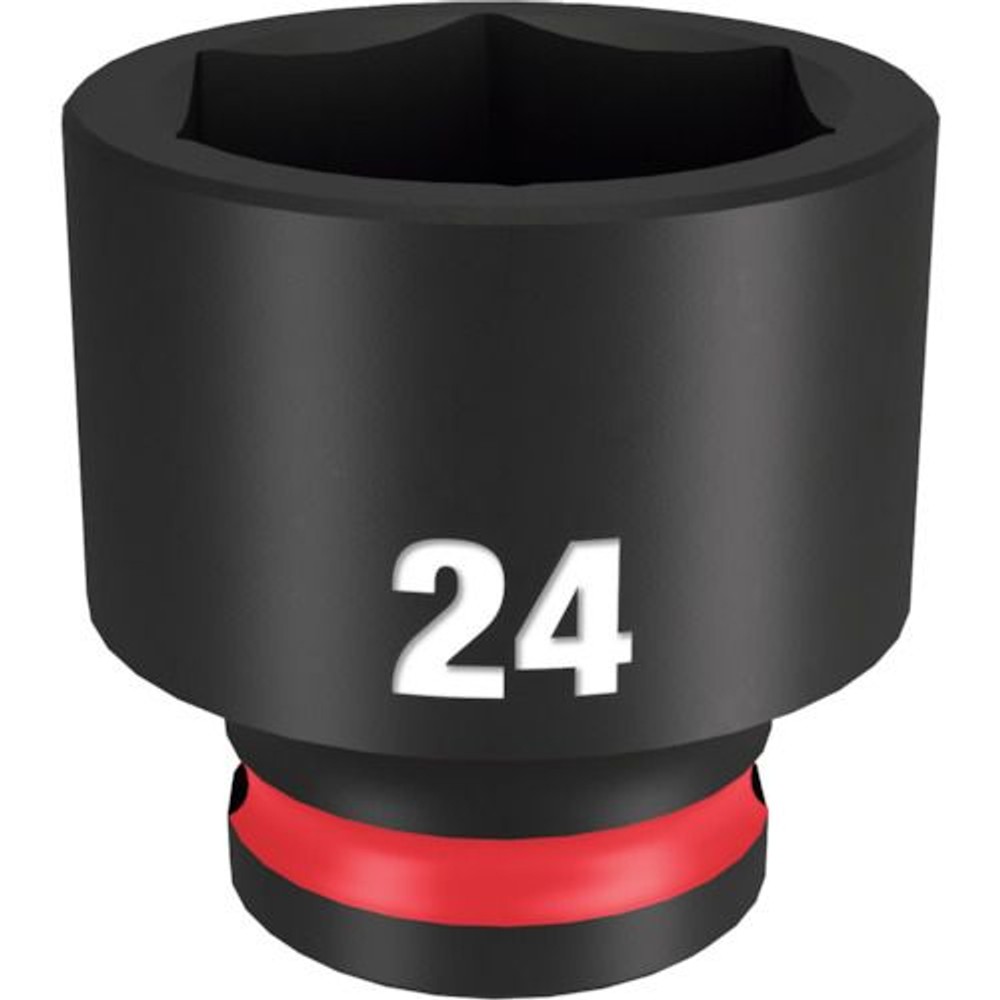 milwaukee SHOCKWAVE IMPACT DUTY インパクトソケット 3/8インチ(9.5mm)角 24mm, 49-66-6147, 24mm
