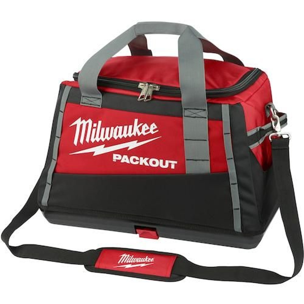 Milwaukee ミルウォーキー PACKOUT 20インチツールバッグ 48-22-8322N, レッド＋ブラック, 20インチ