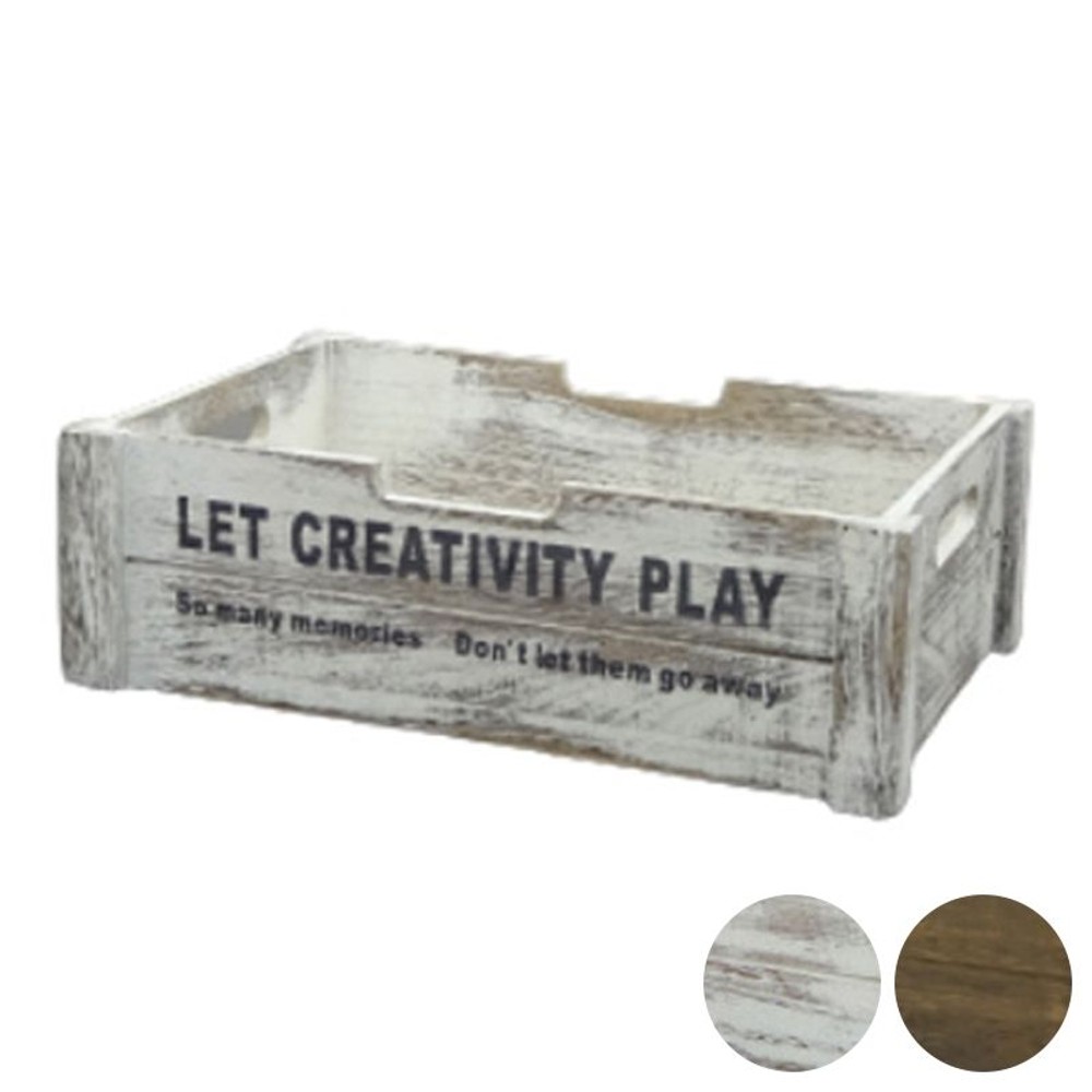 桐ボックス2　M　横, ホワイト, Lサイズ