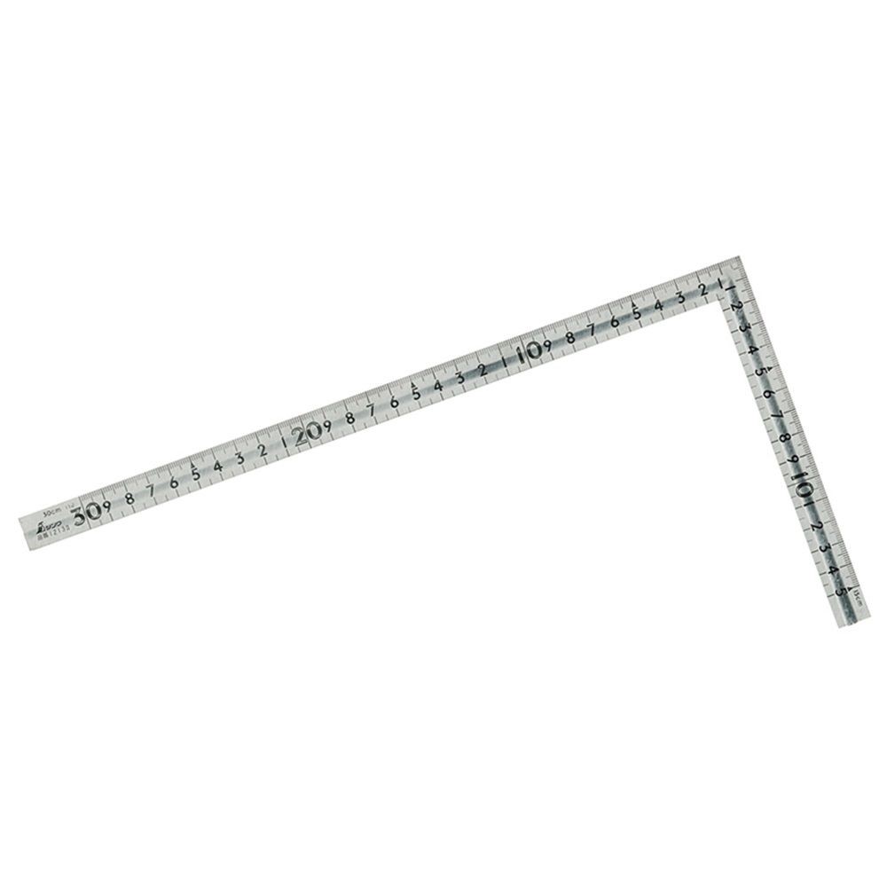 曲尺小型 溝付 ステン 30&times;15cm 表裏同目, ステン, 30&times;15cm